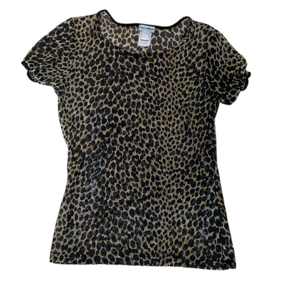 Cutest DOLCE & GABANNA Sheer Top!!!